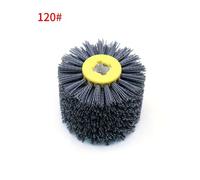 Roue À Dessin En Fil De Nylon Avec Brosse 80/120/180/240/320/600, Roue À Polir, Pour Le Travail Du Bois Et Des Métaux