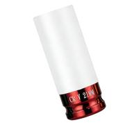 Roue à douille hexagonale 17/19/21/22 mm, frappe profonde, douille à douille, entraînement carré 1/2", idéal pour les camions, bus, pneus de service, chocs lourds