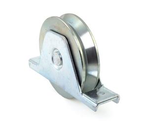 Roue à gorge triangulaire 336V - support intérieur - diamètre 100 mm COMUNELLO