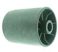 Roue anti-scalp adaptable Greenstar pour JOHN DEERE - STIGA - VIKING - Ø75mm, largeur 88mm pour axe de 17,2mm. Aluminium, Acier inoxydable, Argenté.