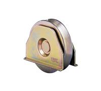 Roue avec plaque gorge V 120mm - FRATELLI COMUNELLO - 330V-120