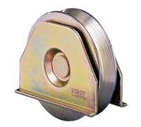 Roue avec plaque gorge V 140 mm FRATELLI COMUNELLO 330V-140