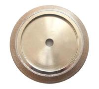 Roue CBN électrolytique for scie à ruban ferreux | For lames HSS/carbone, sans dressage, profil 10/30, 5-8 pouces(12000 Rpm)