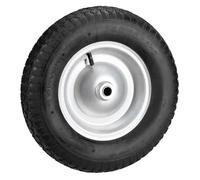 Roue complète de brouette universelle 480 x 400 x 8, alésage 19 mm
