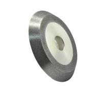 Roue d'affûtage de lame scie TCT 100-150mm | Disque d'affûtage avec grain 100-400 for meuleuse en tungstène et traitement des outils en alliage dur(200,D150mm V60)