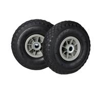 Roue de brouette 3.00-4 set de 2 80 kg roue de diable roue de chariot 3.00-4