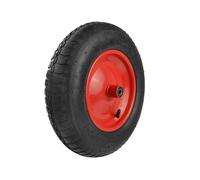 Geko G71040 Roue en caoutchouc, 3.50-8/2PR, Noir