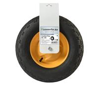 Haemmerlin HAEMMERLIN Roue pneumatique avec jante métal et axe 400 x 100 mm 400x100mm Quantité:1