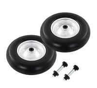 Roue de brouette - vidaXL - PU solide - 390 mm - 4.00-8 - 2 pcs