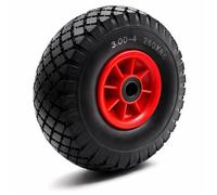Roue de Chariot / Diable Increvable 3.00-4 (260x85) 160Kg Ø 20mm