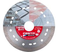 Roue de coupe diamantée FESTA INDUSTRY pleine 115x1,2x22,2mm