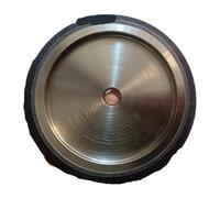 Roue de galvanoplastie de scie à ruban de meulage de 6 pouces 8 CBN | For dents de scie à ruban, sans dressage, grain B126/B151, 150/203 mm(Angle 13-29,203Dx22.2TxH32)