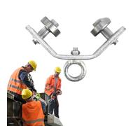 Roue de grue suspendue - Roue de grue avec œillet de levage, corde robuste avec suspension de câble métallique pour entretien mécanique