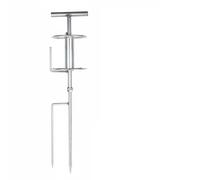 Roue de guidage d'angle for tuyau d'arrosage, 2 pièces, piquet à Rotation douce, outil jardinage, hauteur réglable, facile utiliser for la ferme pour cour, bordures allées