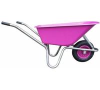 Roue de jardin LIVEX, 100 l, châssis galvanisé, violet