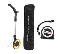 Roue de mesure de distance à affichage numérique, télémètre à rouleau poussoir pliable avec ruban à mesurer de 5M pour une mesure précise sur divers terrains et routes
