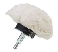 Roue De Polissage En Dôme 100% Coton, 1 Pièce, 4 Pouces, Tampon De Polissage Blanc