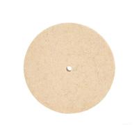 Roue de polissage en feutre de laine de 150 mm de diamètre pour outils rotatifs Convient pour l'acier inoxydable, le cuivre, l'aluminium, le verre et la pierre