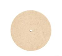 Roue de polissage en feutre de laine de 150 mm pour outil rotatif pour polir les meubles en acier inoxydable, cuivre, aluminium, verre, céramique, marbre beige, avec trou d'installation de 10 mm et 20