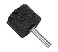 Roue de polissage en fibre de nylon grise de 20 mm avec tige de 6 mm pour outil rotatif, perceuse, métal, bois pour nettoyage et polissage de surface (30 mm)