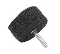 Roue de polissage en fibre de nylon pour perceuse, meuleuse, tige de 6 mm, tête de meulage abrasive, outil d'ébavurage en métal, bois, plastique, outil d'élimination de la rouille, gris, 30 mm de