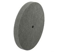Roue de polissage pour meuleuse d'angle de 25,4 cm de diamètre en fibre de nylon pour lisser les surfaces dures et les bords (5P)