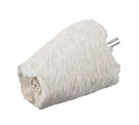 Roue de polissage Tampons de roue en tissu polissage, for meuleuse d'établi, miroir bi-joux métal peluche coton 1 pièce(65 * 65mm)