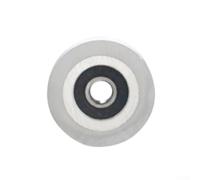 Roue de pressage en laiton 37 mm pour bordure en bois | Roulement en laiton de haute qualité, durable, répartition précise de la pression, traitement du bois