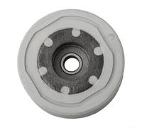 Roue de presse de convoyeur en caoutchouc de rechange pour machines à bandes de bord, longue durée de vie, résistante à l'usure (55 x 24,7 x 8 mm)