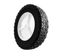Roue de rechange de 20,3 cm pour tondeuse à gazon Craftsman, troy-bilt, radio Flyer Wagon et barbecue Weber, compatible avec oregon 72-108, pneu en plastique pour chariot utilitaire (1 pièce)