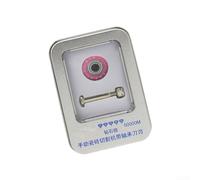 Roue de rechange en carbure 22 mm pour carrelage, verre, disque de marquage manuel avec roulement, pointe en alliage haute résistance pour coupe à angle droit jusqu'à 50 000 m de durée de vie