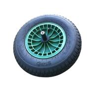Roue de rechange FORT | roue 400x100 brouette brouette de jardin brouette de chantier | axe long