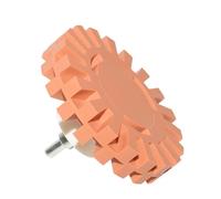 Roue de retrait d'adhésif, roue de retrait d'autocollants,Disque nettoyant pour autocollants adhésifs pneumatiques - Roue de gomme en caoutchouc pour dissolvant de colle autocollant, disques de meulag