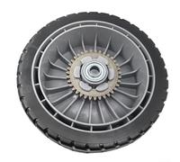 Roue de tondeuse à gazon de 20,3 cm avec bande de roulement en caoutchouc de rechange pour Honda HRR216 HRS216 HRT216 HRB216 HRZ216, roue avant ou arrière (roues arrière)