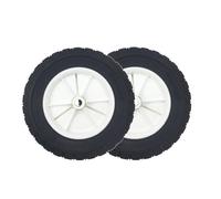 Roue de Tondeuse Universelle Ø175 mm Pneus en caoutchouc Roue de Remplacement avec Axe 12,8 mm - Compatible Tondeuse Électrique et Thermique - Pièce Détachée Robuste et Facile à Installer