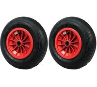 Roue Gonflable 16'' 400x105 Alésage 25mm WERKA PRO (Lot de 2)