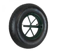 Roue gonflable pour brouette 36.5 x 8 cm - Axe 20 mm - Linxor