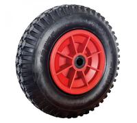 Linxor - Roue Gonflable pour brouette - 4.10/3.50-6 - Alésage 20 mm