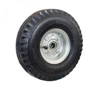 Linxor - Roue Gonflable pour Chariot 25 x 7.5 cm - Axe 16 mm