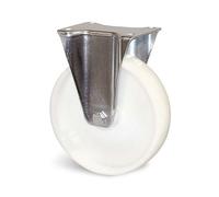 Roue pivotante GUITEL HERVIEU 72955 en polyamide blanc 125 mm