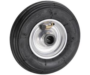 Roue pneumatique, 200 mm x 50 mm x 20 mm, capacité de charge de 75 kg, moyeu de 60 mm
