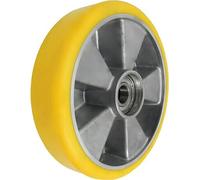 Roue pour chariot à palettes Transpalette d=200mm, avec roulement à billes (A60PP)