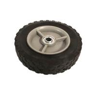 Roue pour tondeuse à gazon de 150 mm avec roulement 608HIB - Pièce de rechange pour tondeuse pour appareils de jardin - Roue de tondeuse robuste pour l'avant et l'arrière