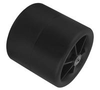 Roue Stable Tabouret en Noir Caoutchouc de Roulant, de Jardin | Pêche et Camping, Portable, Peu Encombrant, Facile à Utiliser, Accessoire de Tabouret
