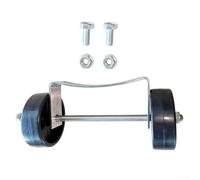 Roues de chauffage de terrasse faciles à installer, aucun outil nécessaire | Support robuste en acier inoxydable, résistant à la rouille, s'adapte aux chauffages à base ronde, longue durée de vie