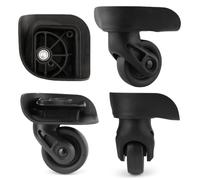 Roues de rechange pour valise rigide, lot de 2