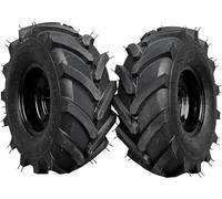 Roues de remplacement, ensemble de roues en caoutchouc, kit de deux, 19 x 7.00-8", 180 mm, pour motoculteurs et fraises de jardin