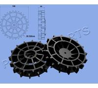 Roues motrices set de 2 profilés offroad pour solo AL-KO 300E E500 500W 800W 1150W