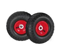 Relaxdays Roues pour diable jeu de 8 3.5-4