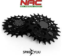 Roues pour le robot de tonte NAC RLM1500-NG, acier inoxydable, 3mm